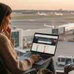 Best time to book flights from India in 2026 travel planning calendar with airplane and booking tips