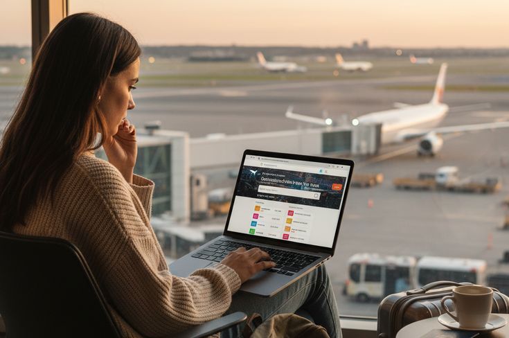 Best time to book flights from India in 2026 travel planning calendar with airplane and booking tips