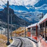 Swiss Train Journey Above 10,000 Feet Offers Glacier Views and Gourmet Dining