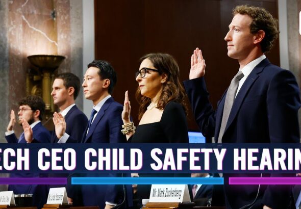 Growing Concerns Over Child Safety: Zuckerberg, Pichai, and Other Tech CEOs Invited for Congressional Hearing