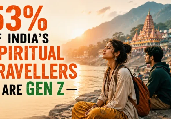 Gen Z Is Reshaping India's Spiritual Tourism Landscape, Accounts for 53% of Bookings: redBus Report 18 Gen Z Is Reshaping India’s Spiritual Tourism Landscape, Accounts for 53% of Bookings: redBus Report