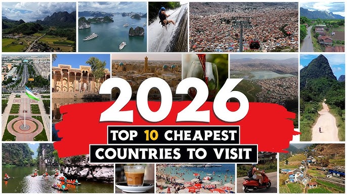 Cheapest Countries to Travel in 2026: Budget-Friendly Destinations for Every Traveler 32 Cheapest Countries to Travel in 2026: Budget-Friendly Destinations for Every Traveler