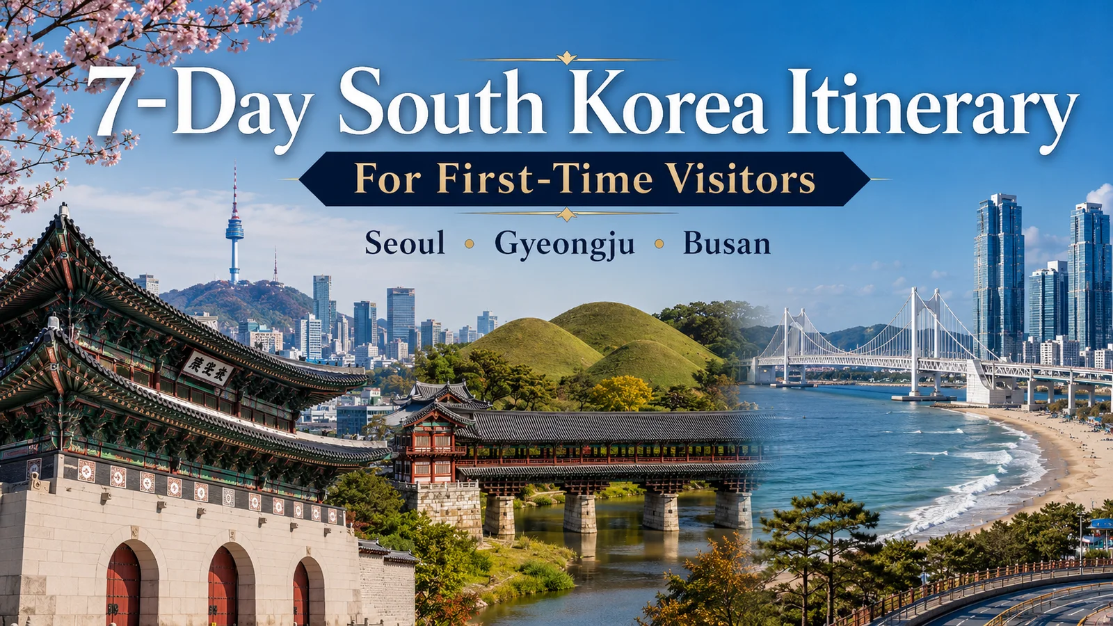 7-Day South Korea Itinerary for First-Time Visitors (2026): Seoul, Busan & Beyond 1 7-Day South Korea Itinerary for First-Time Visitors (2026): Seoul, Busan & Beyond