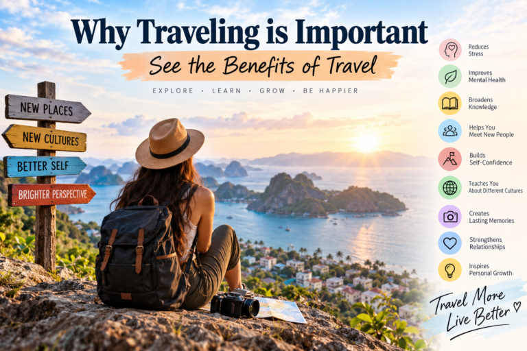 Why Traveling Is Important: See the Benefits of Travel